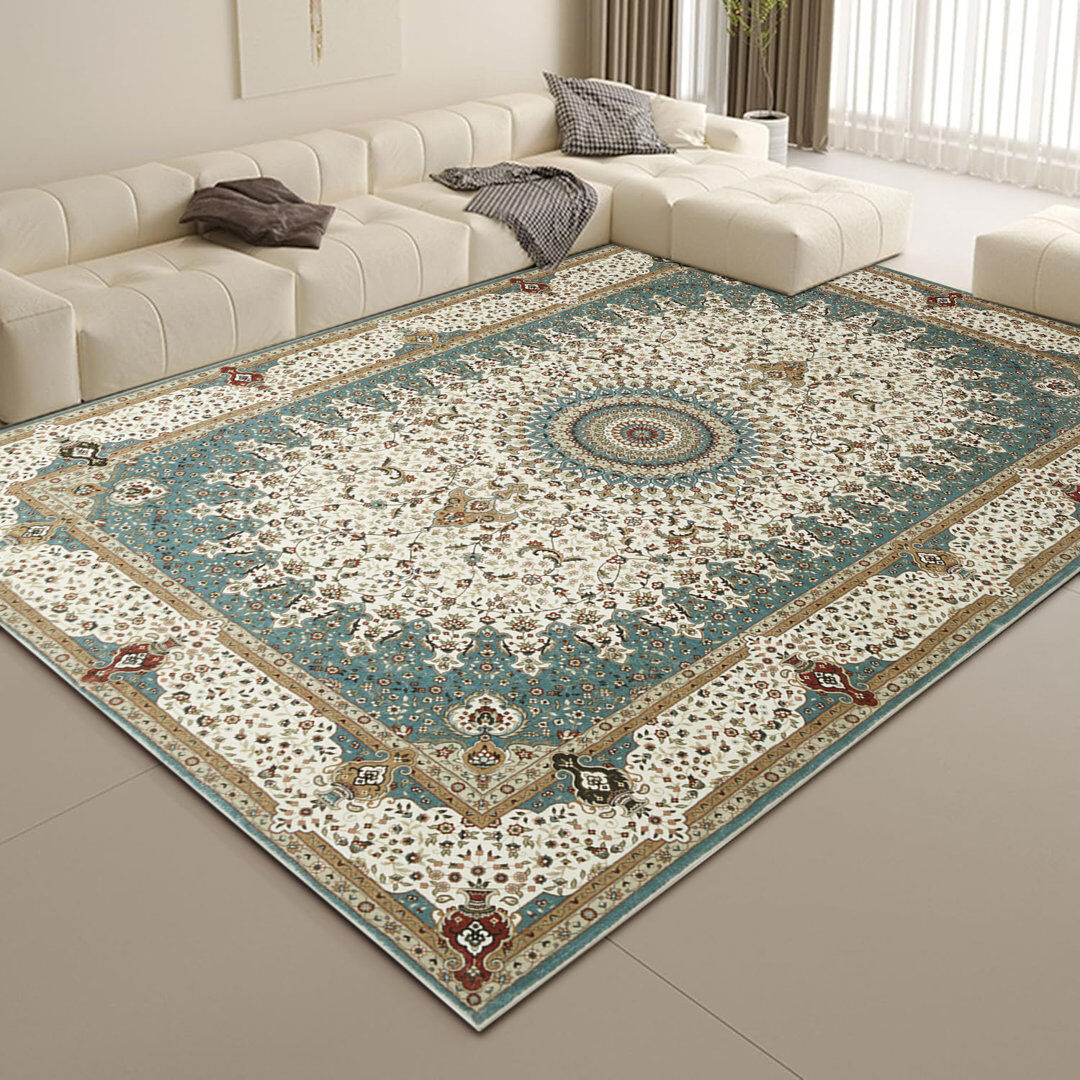 Langley Street Ronan Willow Vintage Cashmere Rug – Classic Elegance & Comfort Willow Rectangle 160cm x 230cm