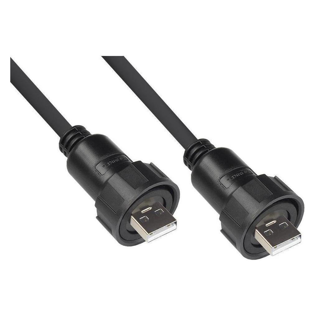 Good Connections Alcasa IC04-U202. Kabellänge: 1 m, Anschluss 1: USB A, Anschluss 2: Mini-USB A, USB-Version: USB... (1 m, USB 2.0) (IC04-U202)