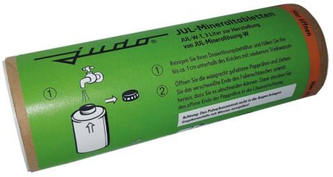 Judo JUL-W-T Mineraltabletten 8600011 für 25 l