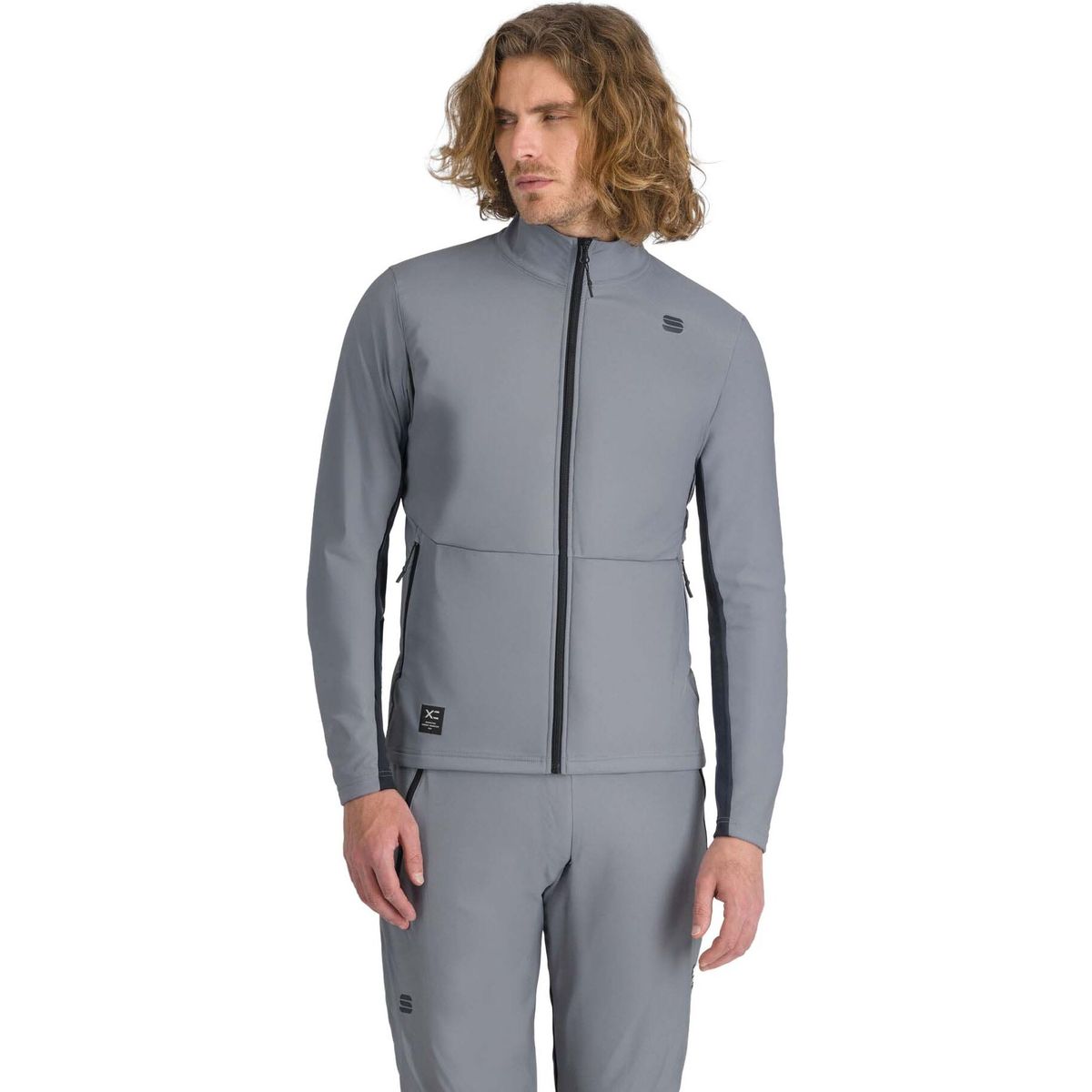 Sportful Offset Jacket cement/black (250) L 0425519-250-L