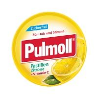 PULMOLL Hustenbonbons Zitrone + Lemongrass zuckerfrei 50 g