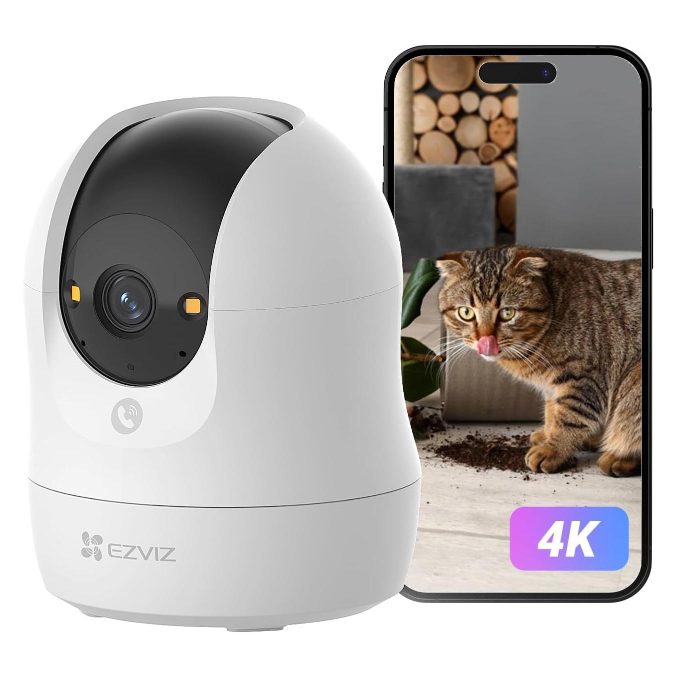 Ezviz 4K Überwachungskamera C6N G1 mit 360° Schwenk & Zoom-Tracking (3840 x 2160 Pixels) (CS-C6N G1)
