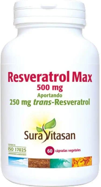 Sura Vitasan Resveratrol Max 500mg 60 caps