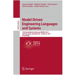 Model-Driven Engineering Languages and Systems, Fachbücher von Wolfram Schulte, Emilio Insfran, Isidro Ramos, Juergen Dingel, Silvia Abrahao