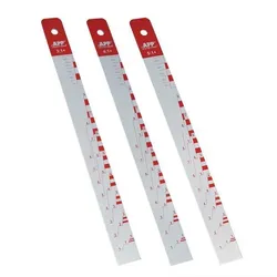 APP Alu Rührstab Meßstab 2:1 / 5:1 Mischscala für 2K Lacke, 36x3cm