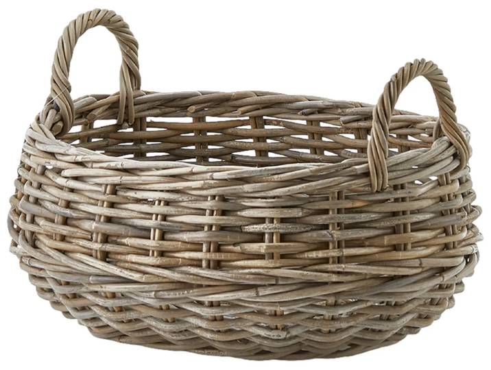 Korb Rattan Oval H: 20 cm Edg