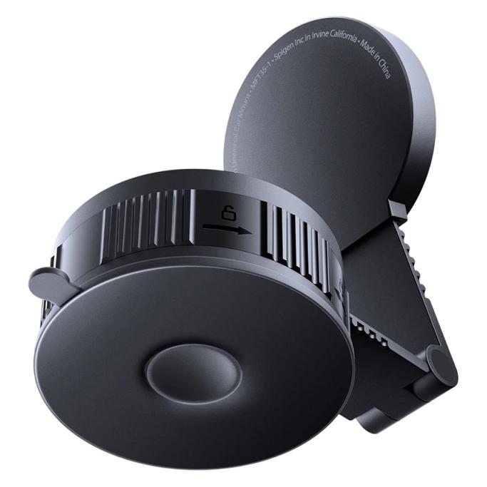 Spigen - Car Mount Holder MFT35-1 (ACP11659) - MagSafe, for Dashboard/ Screen - Black (8800337247923-ACP11659)