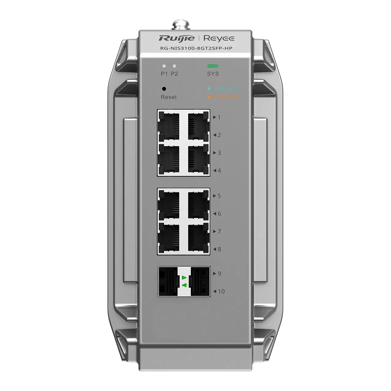 Reyee RG-NIS3100-8GT2SFP-HP Industrial switch