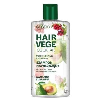 Sessio Vege Cocktail Hair Shampoo Avocado & Cranberry 300G (Flüssiges Shampoo, 300 ml) (39228691)