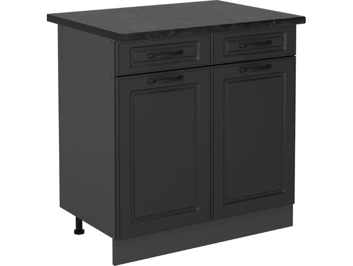 Meuble cuisine Vicco R-Line Anthracite campagne 80cm \, PT Anthracite\, Model 54076