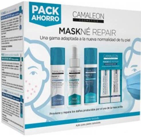 Camaleon Cosmetics Camaleon Maskné Pack Ahorro 30 ml + 50 ml + 30 ml + 2 X4 ml