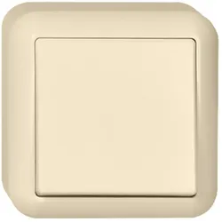 Elso 382100 Taster 10A CONTURA Steckklemme perlweiß