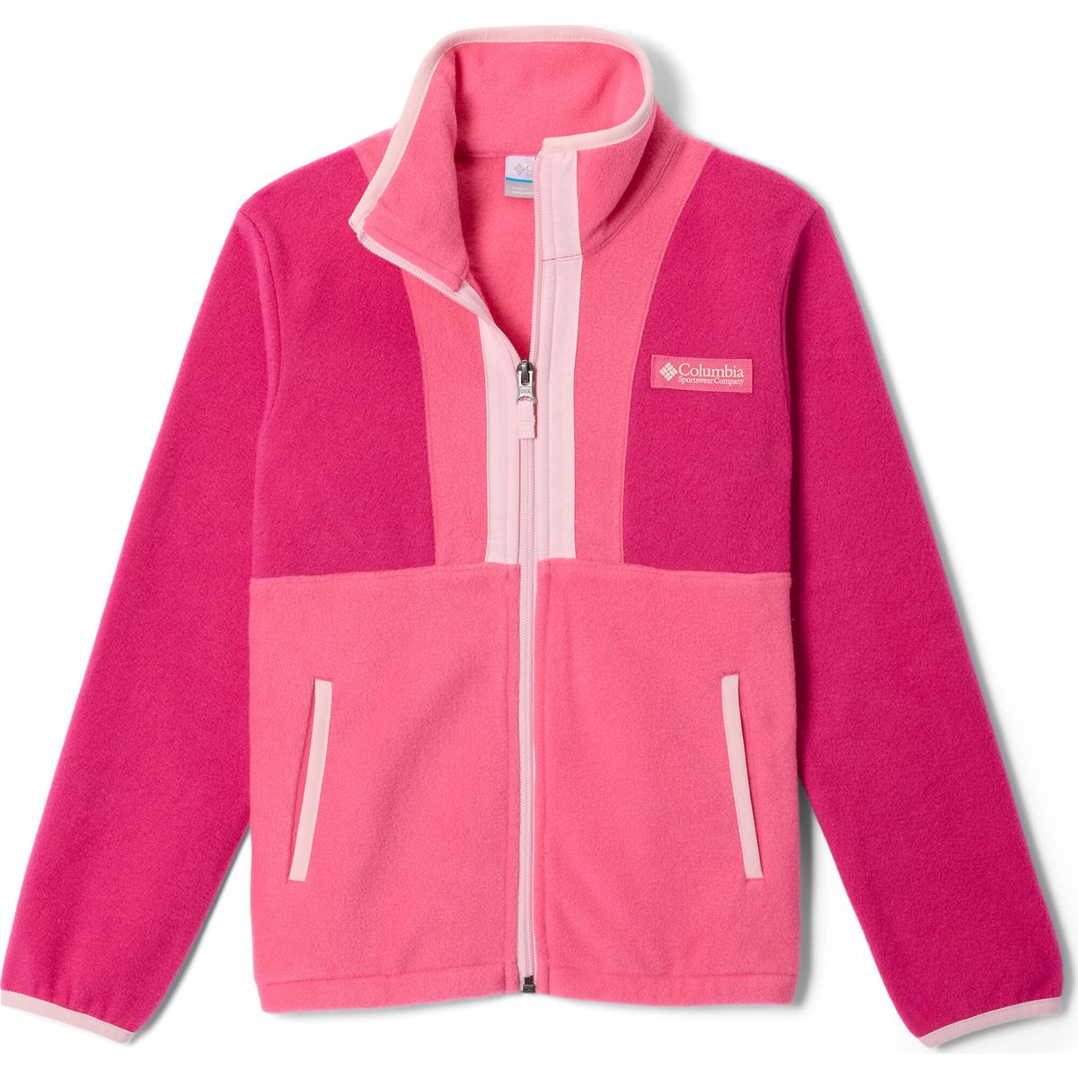 Columbia Youth Back Bowl II Fleece Jacket guava pink, nico, satin pink (656) XL 208780-2087801-656-XL