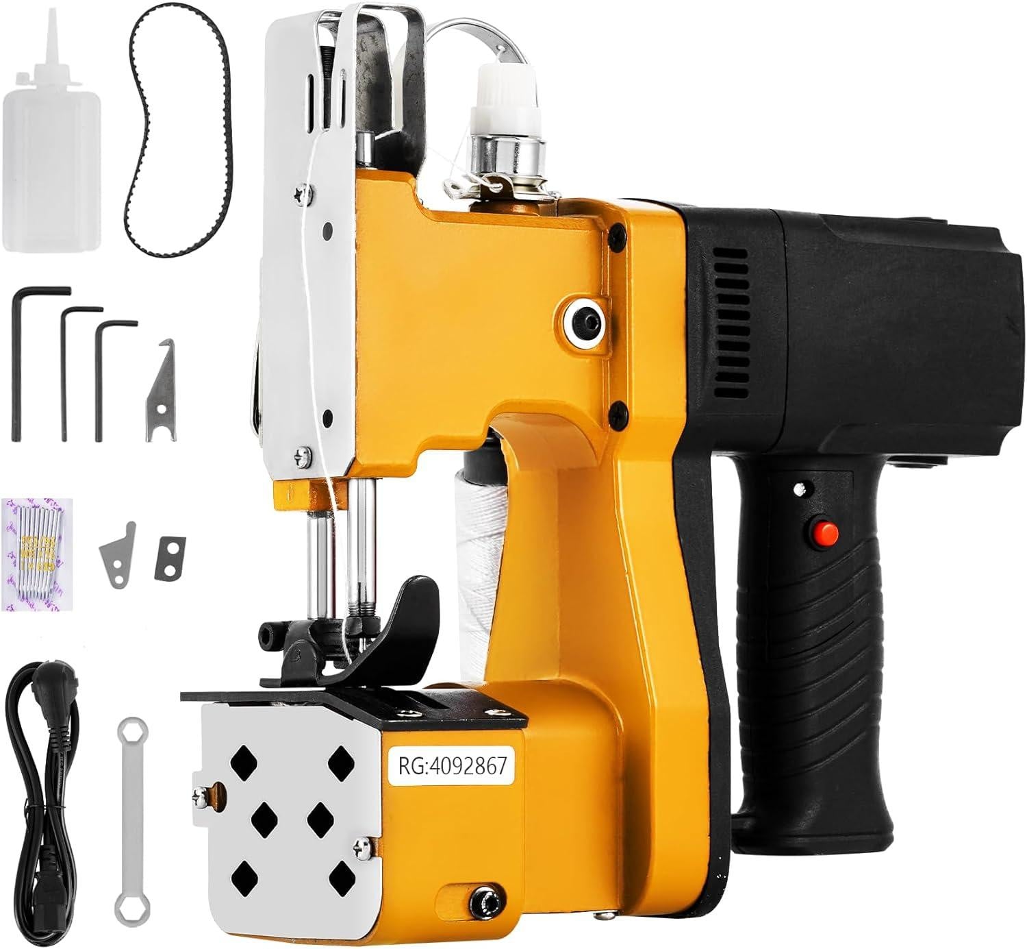 Selius Elektrische Zaknaaimachine Handheld Verpakkingsmachine