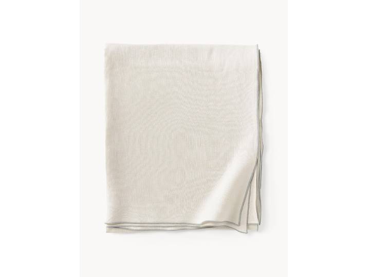 Nappe en lin avec passepoil Kennedy