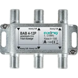 BAB 4-12P - Abzweiger 5-1218 MHz, 4-fach, 12 dB