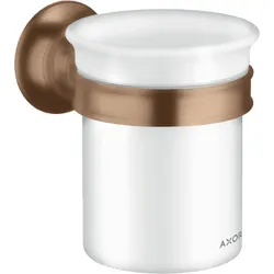 hansgrohe AXOR Montreux Zahnputzbecher, 42134310, Farbe: Brushed Red Gold