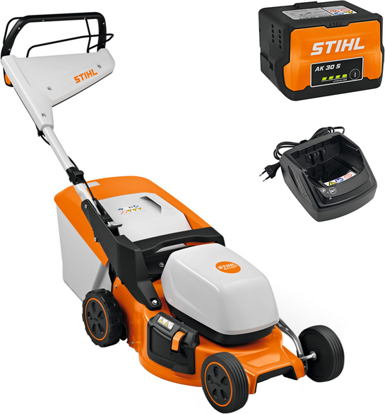 STIHL RMA 248 T - Tagliaerba trazionato con batteria AK 30 S - 36V 5Ah - Taglio 46 cm