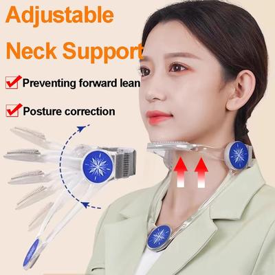 Inspired Finds Adjustable Cervical Traction Neck Stretcher Posture Corrector & Pain Relief Device For Neck And Shoulder Tension Adjustable Cervical Traction Neck Stretcher Posture Corrector & Pain Relief Device For Neck And Shoulder Tension
