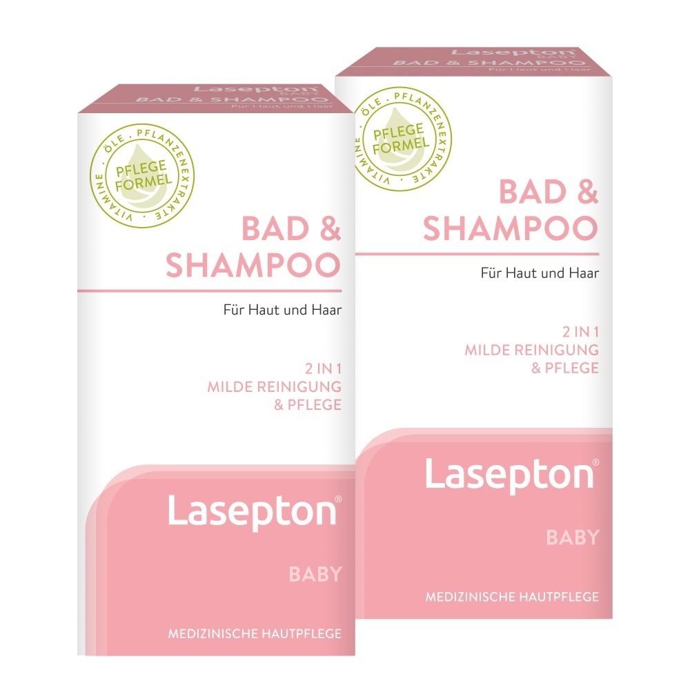 2x LaseptonMED Bad & Shampoo Baby Care 200 ml 2x200
