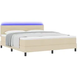 vidaXL, Boxspringbett, Lourenço Lines design (180 x 200 cm)