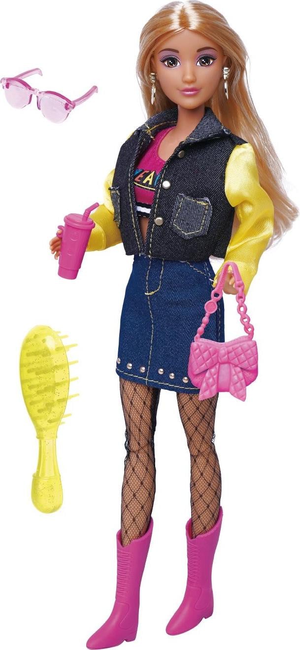 Wiky Pop In Spijkerrok Met Accessoires 30 cm