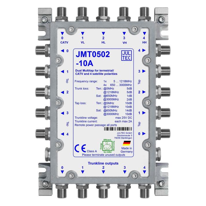 Jultec Mehrfachabzweiger JMT0502-10A 5Stammleitungen(passiv) 2 Abzweiggruppen (Verteiler und Abzweiger) (JMT0502-10A)