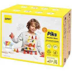 Oppi Piks Stapelspielzeug Lernset 129-teilig