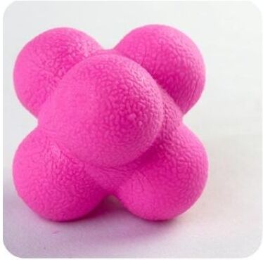 Smart Shopping Spot Reaction Ball Agility Training Ball For Hand Eye Coordination Reflex & Speed Training pink