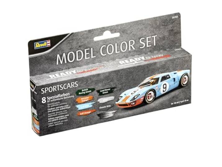 Revell 36202 Model Kleur - Sportscars - 8x 17ml Acrylverf