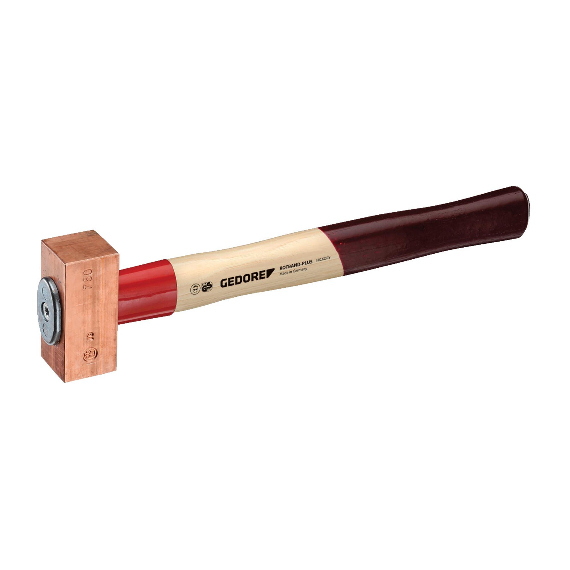 Gedore 622 H-1000 Kupferhammer ROTBAND-PLUS 1000 g (8672680)