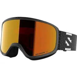 SALOMON Kinder Brille GOGGLES LUMI BLACK/Mid Red, Größe ONE SIZE in Schwarz Schwarz