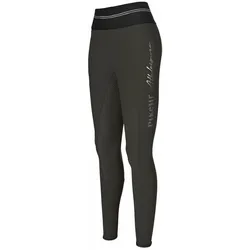 PIKEUR GIA ATHL. GR Damen Reithose / Vollbesatz GRIP blackolive Basic, Größe: 32