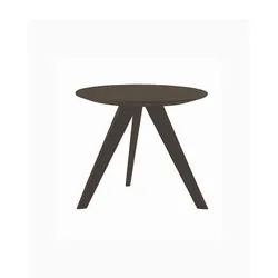 Beistelltisch Woody Hill Durchmesser 55 cm 37cm cappucino
