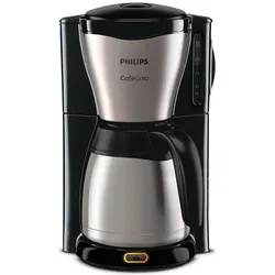 Philips Gaia Collection HD7546/20, Filterkaffeemaschine, Silber, Schwarz