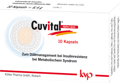 Köhler Pharma GmbH CUVITAL Alpha Lipon Kapseln 6,4 g 01797822