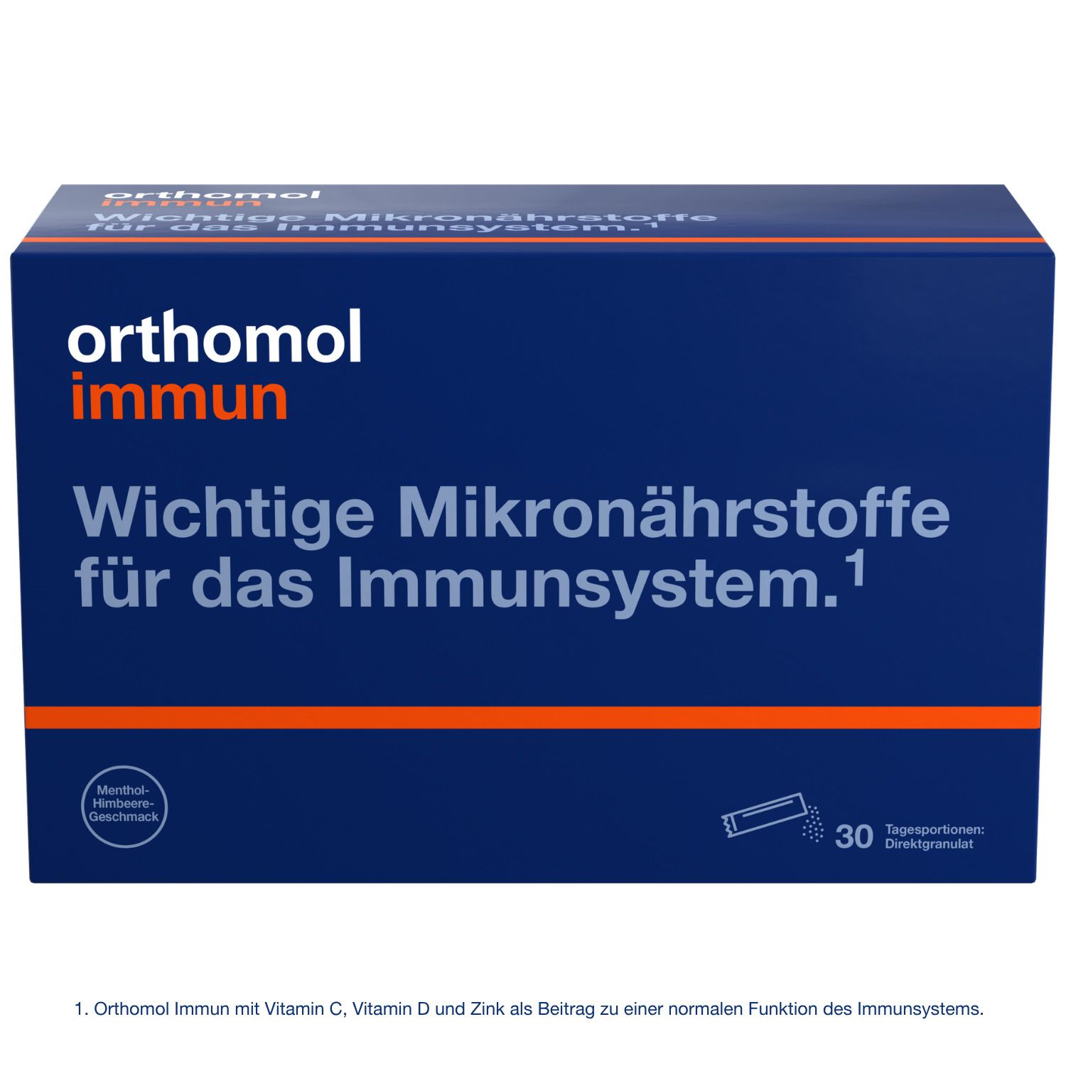 Orthomol Immun Direktgranulat Himbeer/Menthol 30 St Granulat