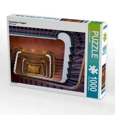 CALVENDO Puzzle Faszination Treppen | 1000 Teile Lege-Größe 64x48cm Foto-Puzzle für glückliche Stunden