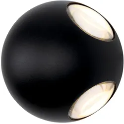 Globo Lighting LED-Aussenwandleuchte SLICE - D/T ca. 11.00x9.00
