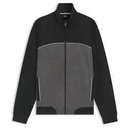 BOSS Tracksuit Jacket Grau/Schwarz Large Herren