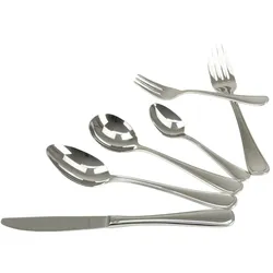 Solex Selina Besteckset 36 teilig für 6 Personen inklusive Suppenlöffel