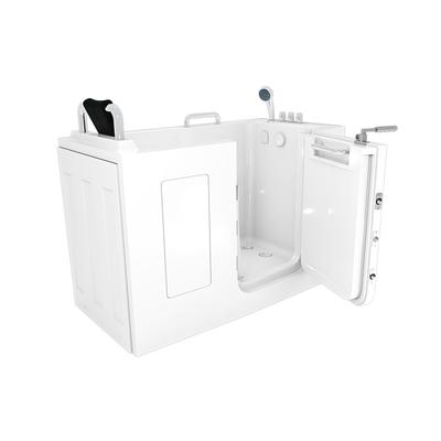 AcquaVapore Sitzbadewanne Senioren Wanne Sitzwanne mit Tür S07-TH-C-R 140x76cm