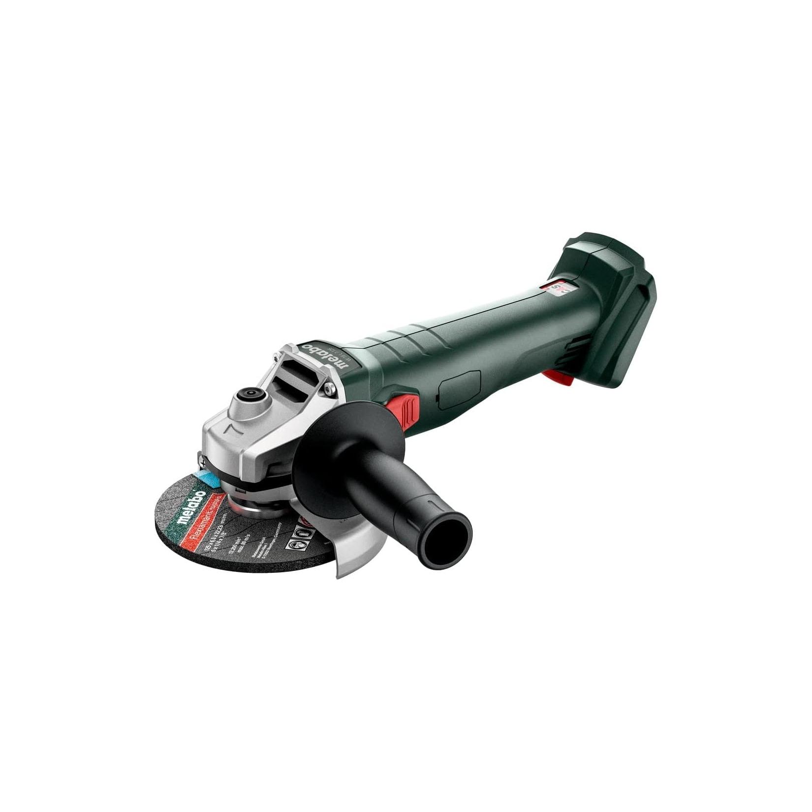 Metabo Akku-Winkelschleifer W 18 7-125 (ohne Akku, 18 V, Scheiben-ø 125 mm)