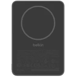 Belkin BoostCharge Slim, Magnetische Powerbank 5.000mAh, 7.5 W, mit Mag'cessory, schwarz