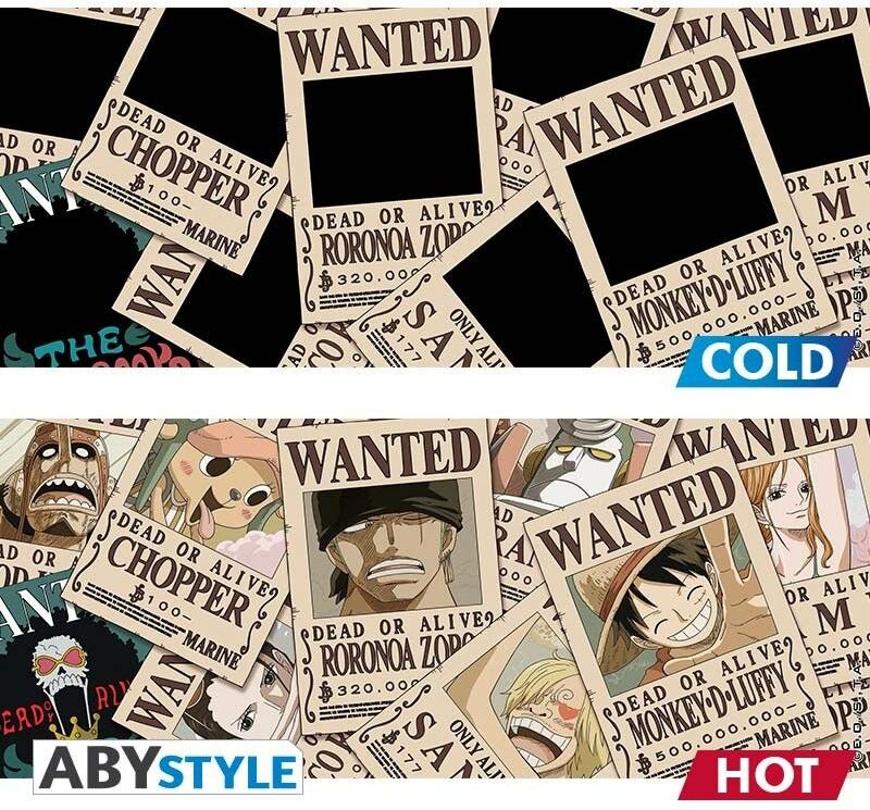 One Piece Wanted Väriä Vaihtava Muki