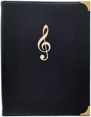Rolf Handschuch Music Folder Classic Black NS Schwarz