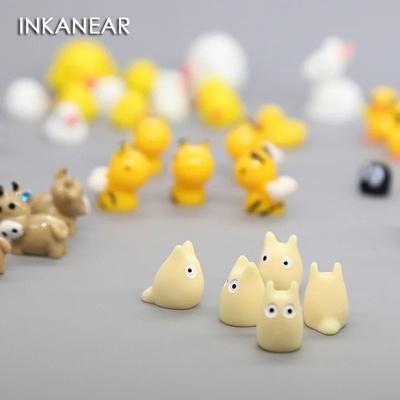 Uplift Essentials Miniature Animal Figurine Set (5 Piece) Tiny Dog, Cat, Sheep & Fish Fairy Garden & Aquarium DIY Accessories set10 Sheep B