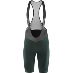 Löffler BIBSHORTS BIKE BASIC  Herren Fahrrad-Shorts/ -Latzhose grün - 50