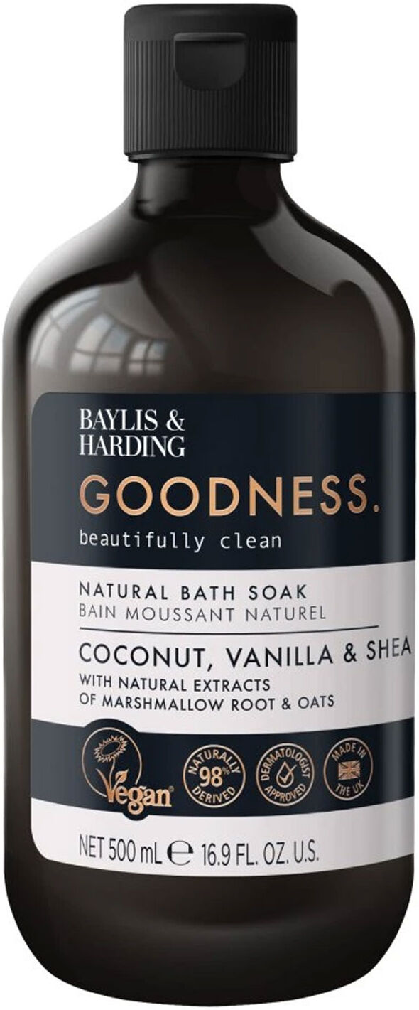 BAYLIS & HARDING Goodness Coconut, Vanilla & Shea Bath Soak 500ml