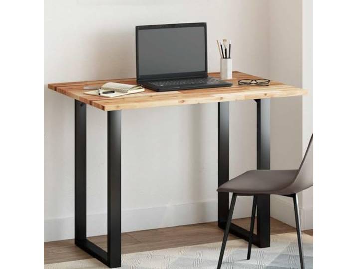 PTUGUOF Tischplatte Rechteckig 120x70x2 cm Massivholz Akazie Robust, Pflegeleicht, Vielseitig für Esstisch, Bistrotisch, Couchtisch